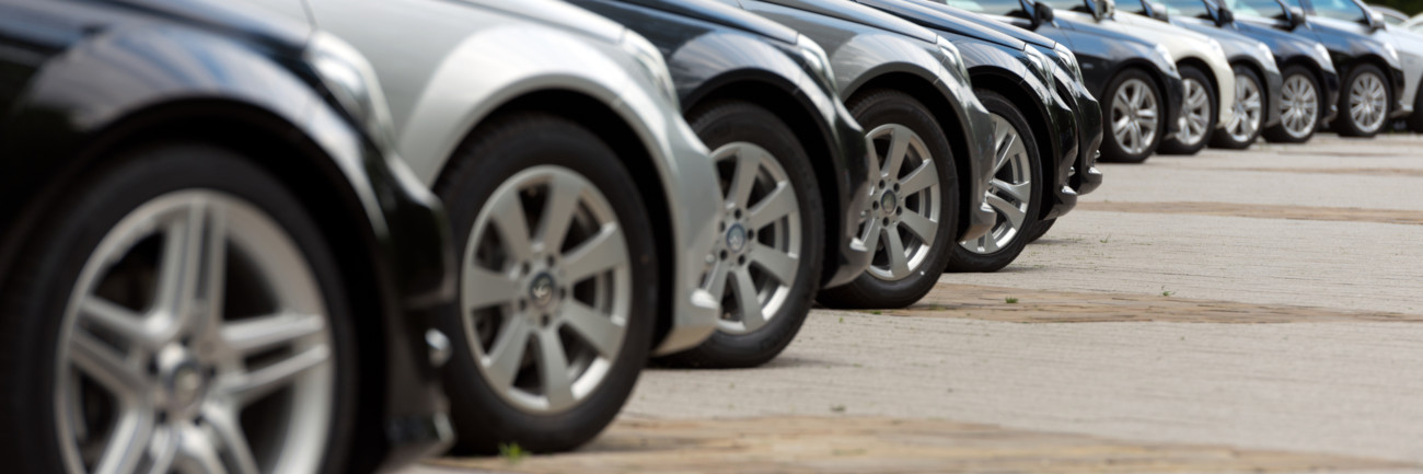 line of cars