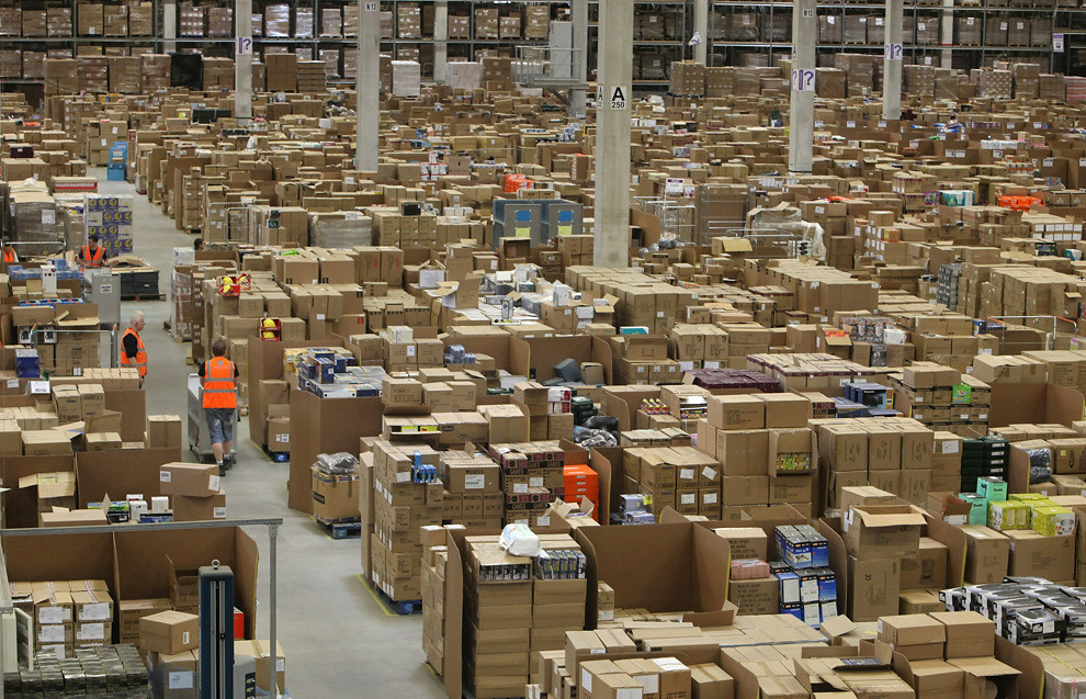 A look inside Amazon UK’s warehouse in Glenrothes, Scotland